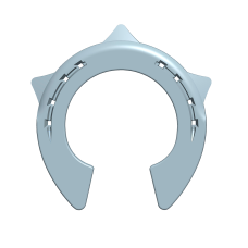 Blacksmith Aluminum Cover Heel F 1 (10MM)