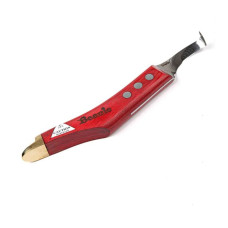 Steven Beane Red Curved Blade Left Hand Knife