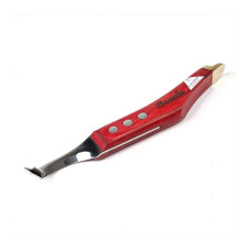 Steven Beane Red Curved Blade Right Hand Knife