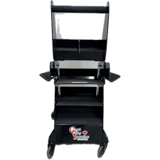 GVI Canadian Black 4 Shelf Tool Box with Standard Handle 