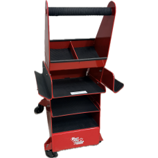 GVI Canadian RED 4 Shelf Tool Box with Standard Handle 