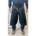 Pro Elite Black with Black Trim Long Apron