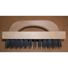 Large Butcher Block Brush with Handle