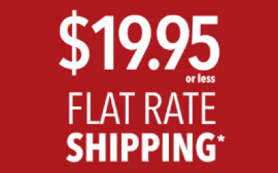 $19.95 or less Flat Rate Shipping in Canada